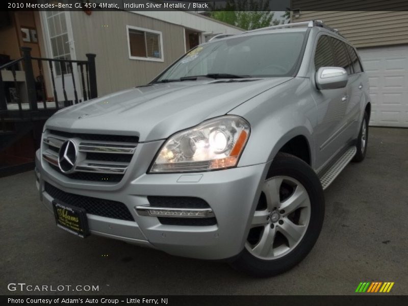 Iridium Silver Metallic / Black 2010 Mercedes-Benz GL 450 4Matic