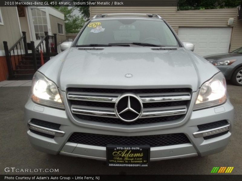 Iridium Silver Metallic / Black 2010 Mercedes-Benz GL 450 4Matic
