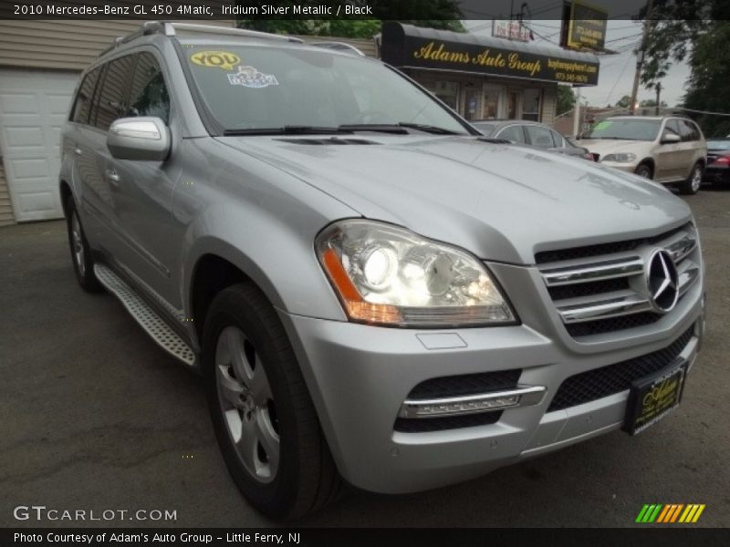Iridium Silver Metallic / Black 2010 Mercedes-Benz GL 450 4Matic