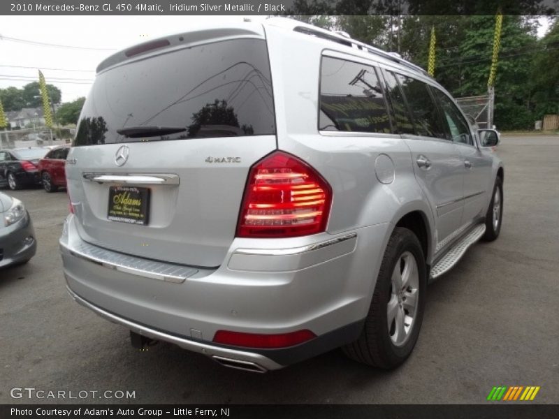 Iridium Silver Metallic / Black 2010 Mercedes-Benz GL 450 4Matic