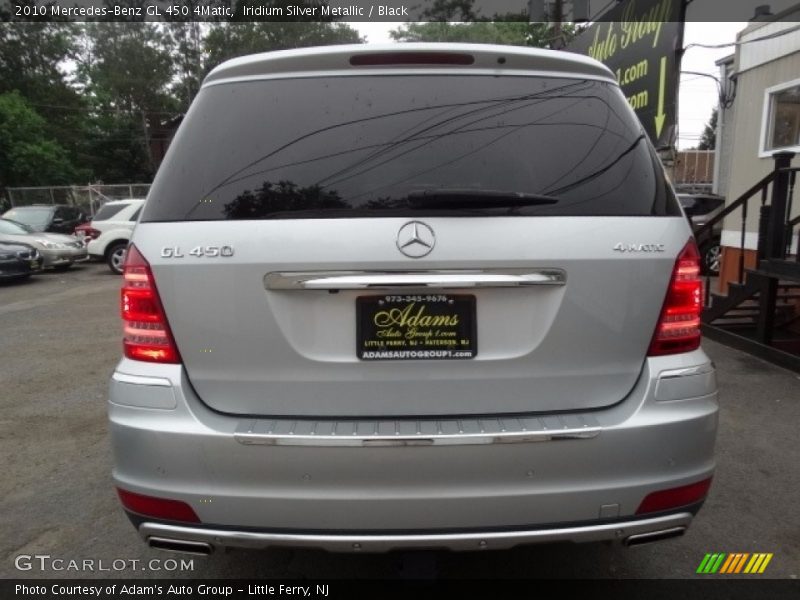 Iridium Silver Metallic / Black 2010 Mercedes-Benz GL 450 4Matic