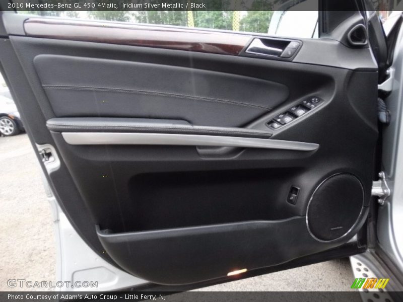 Iridium Silver Metallic / Black 2010 Mercedes-Benz GL 450 4Matic