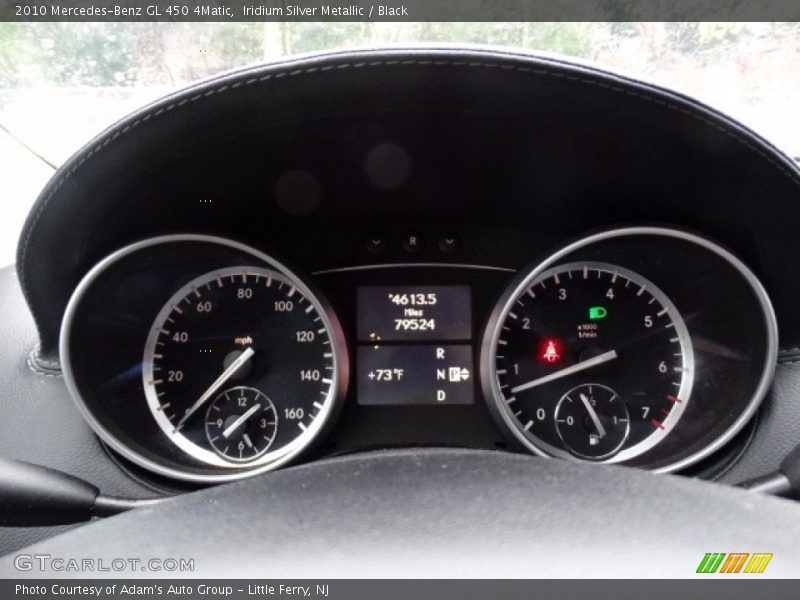 Iridium Silver Metallic / Black 2010 Mercedes-Benz GL 450 4Matic