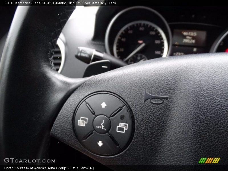Iridium Silver Metallic / Black 2010 Mercedes-Benz GL 450 4Matic