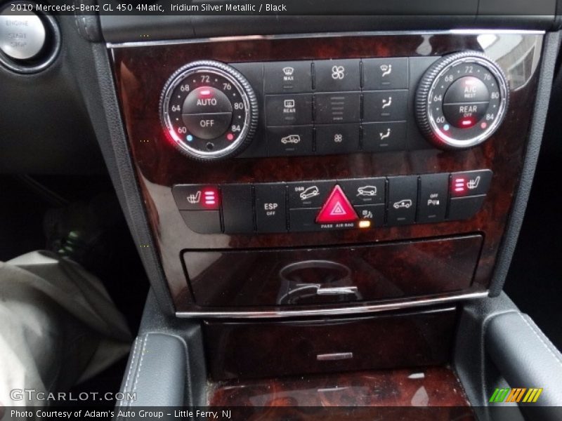 Iridium Silver Metallic / Black 2010 Mercedes-Benz GL 450 4Matic
