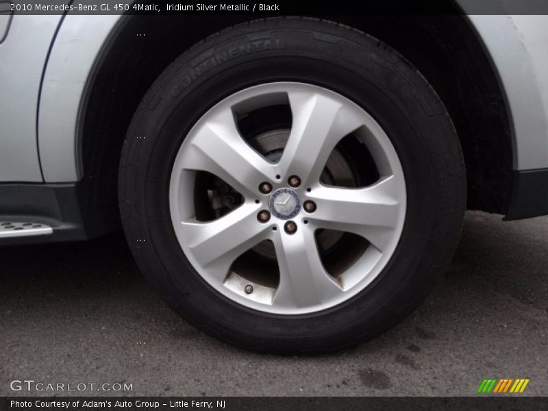 Iridium Silver Metallic / Black 2010 Mercedes-Benz GL 450 4Matic