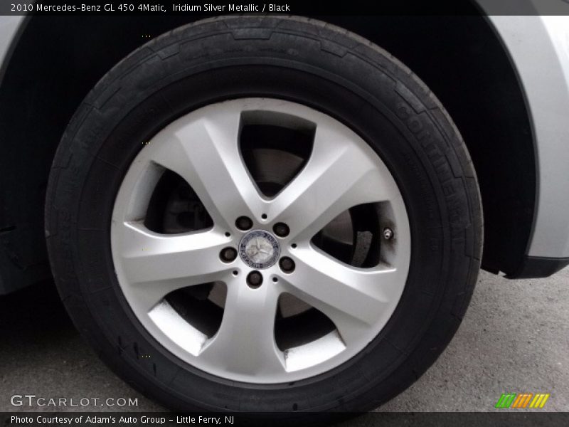 Iridium Silver Metallic / Black 2010 Mercedes-Benz GL 450 4Matic