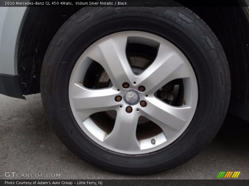 Iridium Silver Metallic / Black 2010 Mercedes-Benz GL 450 4Matic