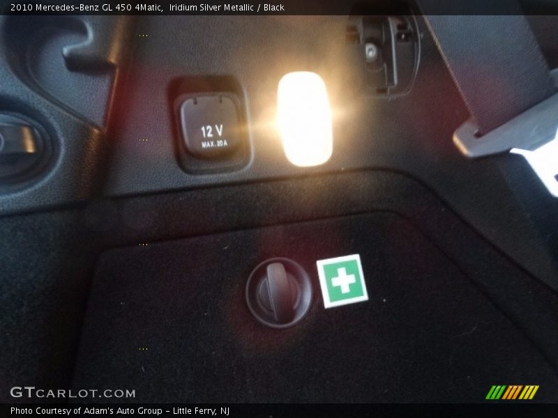 Iridium Silver Metallic / Black 2010 Mercedes-Benz GL 450 4Matic