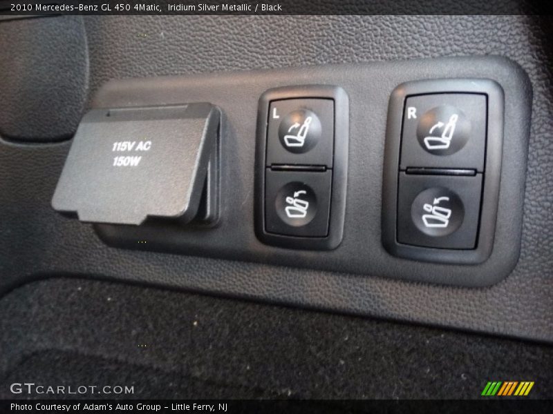 Iridium Silver Metallic / Black 2010 Mercedes-Benz GL 450 4Matic
