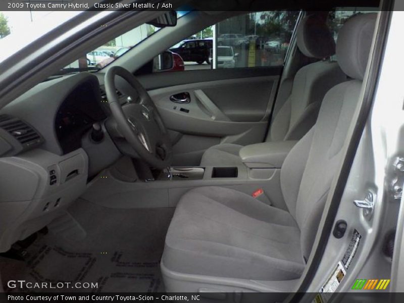 Classic Silver Metallic / Ash 2009 Toyota Camry Hybrid