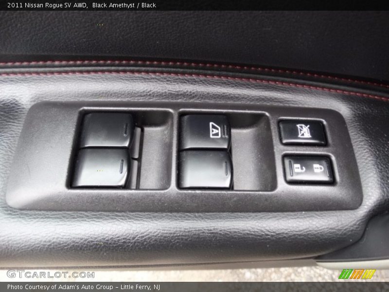 Black Amethyst / Black 2011 Nissan Rogue SV AWD