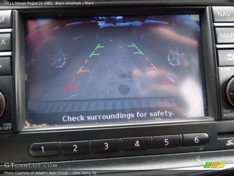 Black Amethyst / Black 2011 Nissan Rogue SV AWD