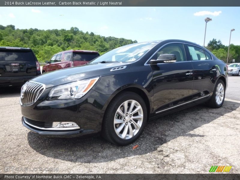 Carbon Black Metallic / Light Neutral 2014 Buick LaCrosse Leather