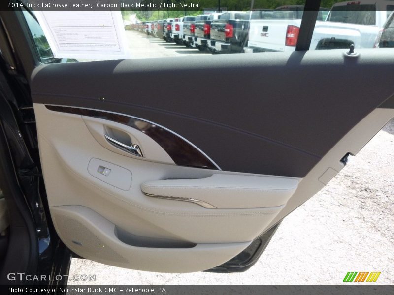 Carbon Black Metallic / Light Neutral 2014 Buick LaCrosse Leather