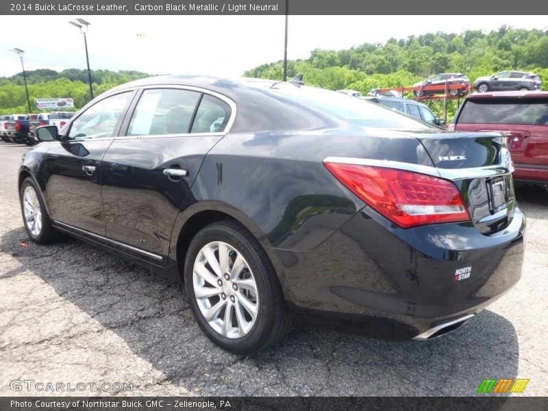 Carbon Black Metallic / Light Neutral 2014 Buick LaCrosse Leather