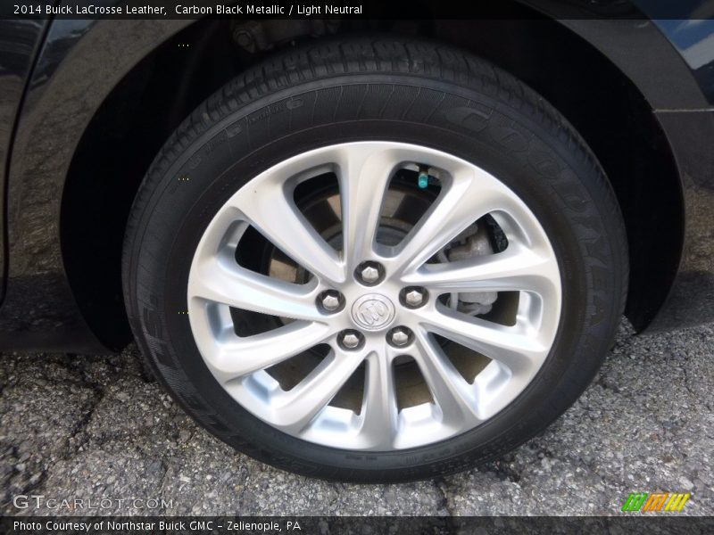 Carbon Black Metallic / Light Neutral 2014 Buick LaCrosse Leather