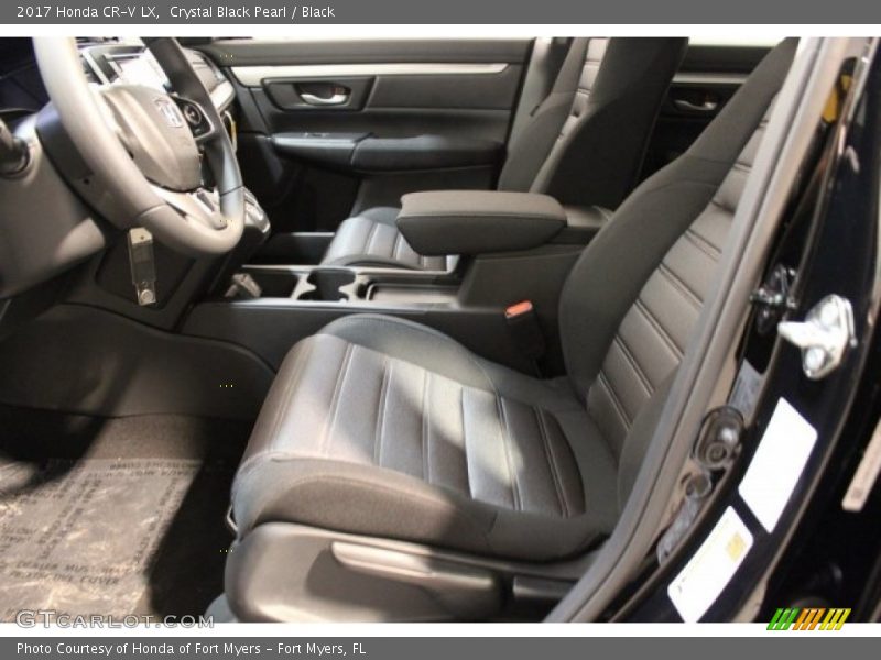 Crystal Black Pearl / Black 2017 Honda CR-V LX