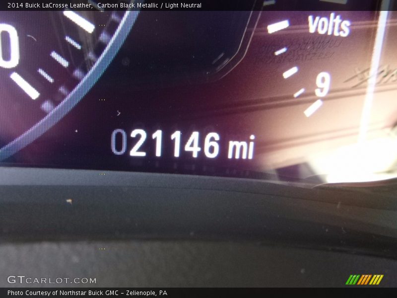 Carbon Black Metallic / Light Neutral 2014 Buick LaCrosse Leather