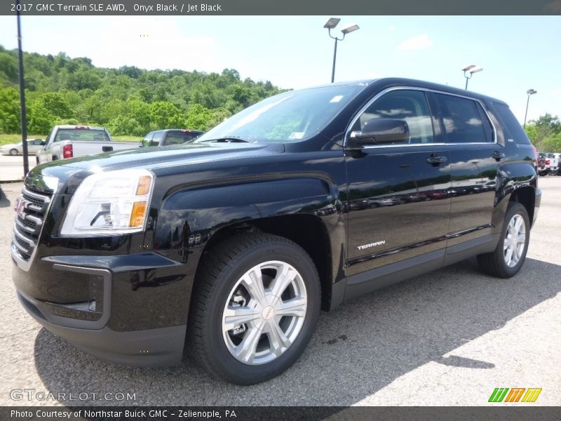 Onyx Black / Jet Black 2017 GMC Terrain SLE AWD