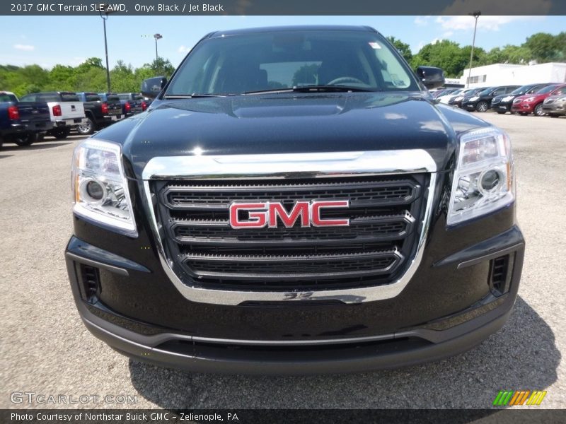Onyx Black / Jet Black 2017 GMC Terrain SLE AWD