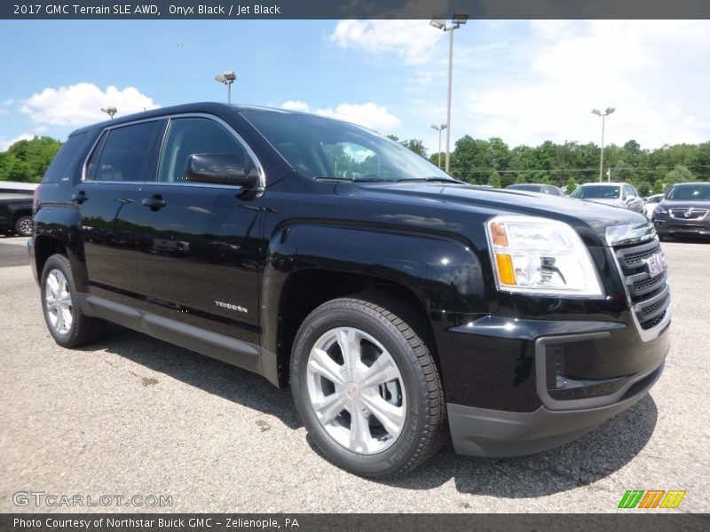 Onyx Black / Jet Black 2017 GMC Terrain SLE AWD