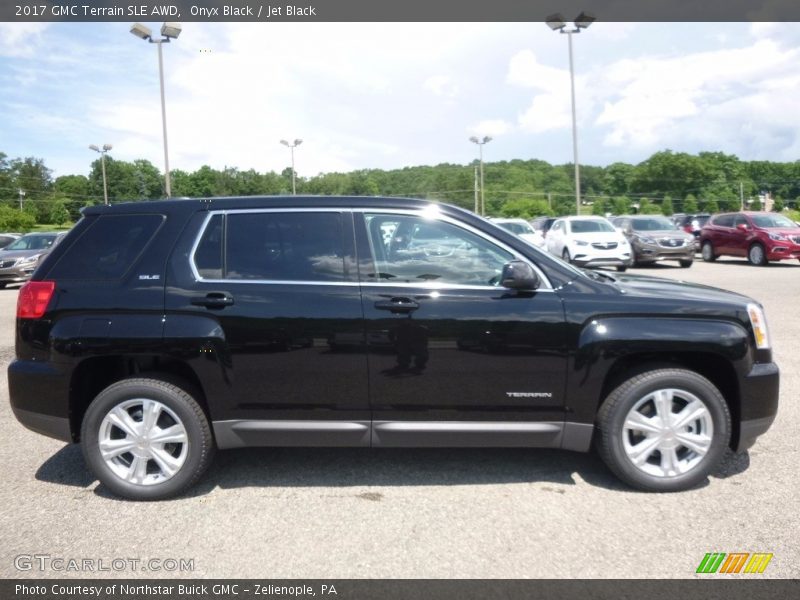 Onyx Black / Jet Black 2017 GMC Terrain SLE AWD