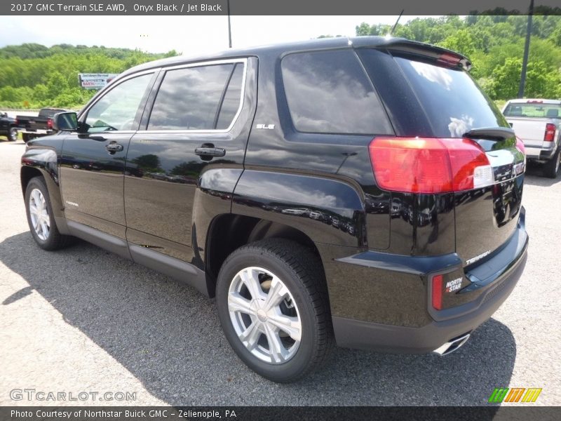 Onyx Black / Jet Black 2017 GMC Terrain SLE AWD