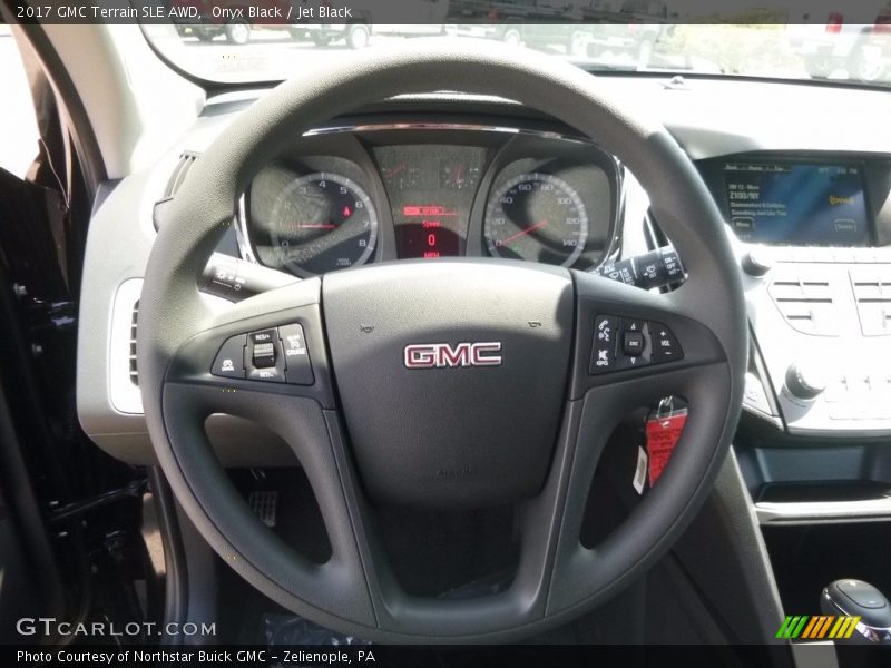 Onyx Black / Jet Black 2017 GMC Terrain SLE AWD