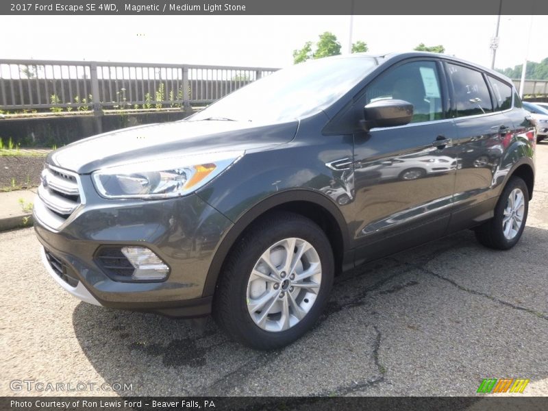 Magnetic / Medium Light Stone 2017 Ford Escape SE 4WD