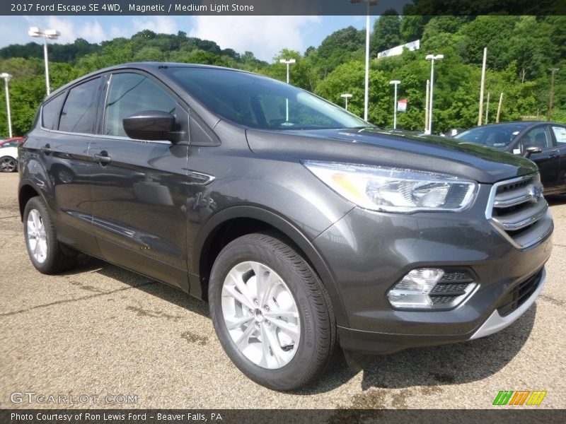 Magnetic / Medium Light Stone 2017 Ford Escape SE 4WD