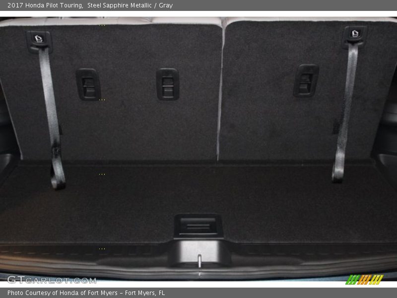 Steel Sapphire Metallic / Gray 2017 Honda Pilot Touring