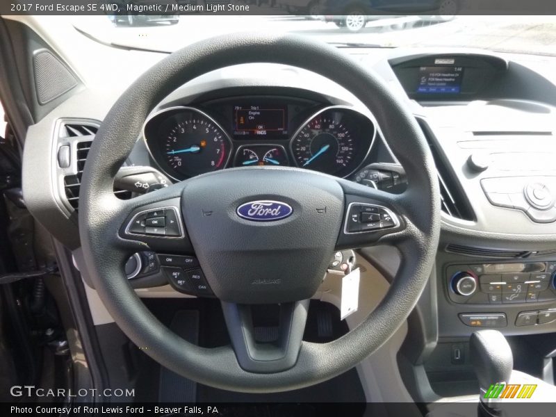 Magnetic / Medium Light Stone 2017 Ford Escape SE 4WD