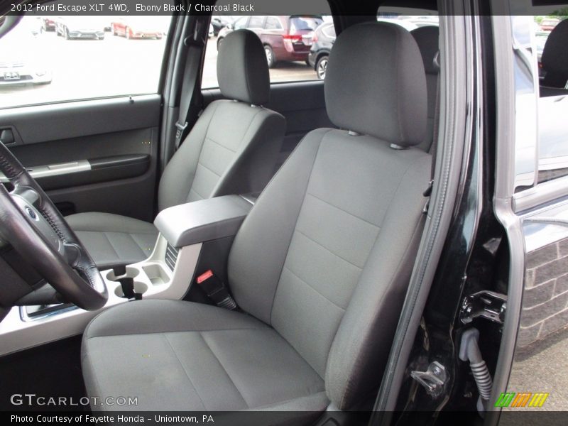 Ebony Black / Charcoal Black 2012 Ford Escape XLT 4WD