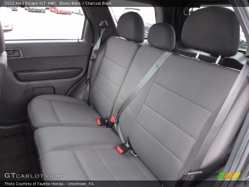 Ebony Black / Charcoal Black 2012 Ford Escape XLT 4WD