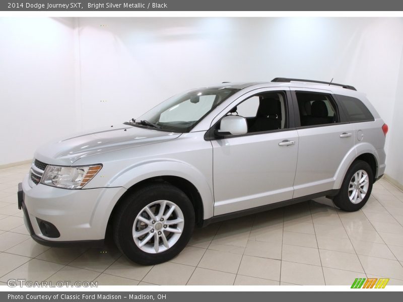 Bright Silver Metallic / Black 2014 Dodge Journey SXT