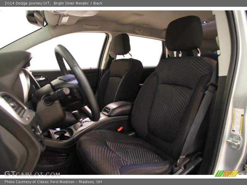 Bright Silver Metallic / Black 2014 Dodge Journey SXT