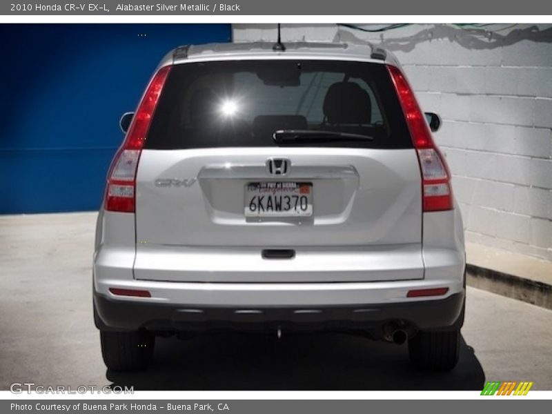 Alabaster Silver Metallic / Black 2010 Honda CR-V EX-L