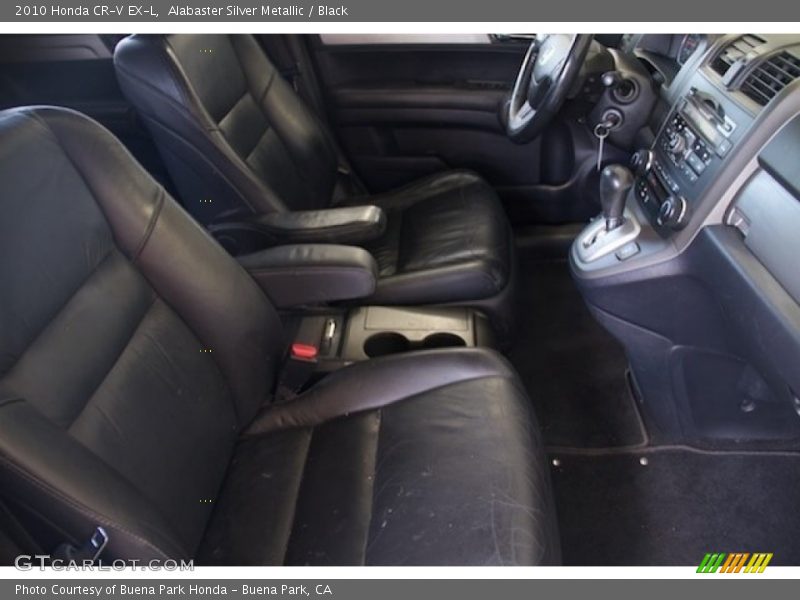 Alabaster Silver Metallic / Black 2010 Honda CR-V EX-L