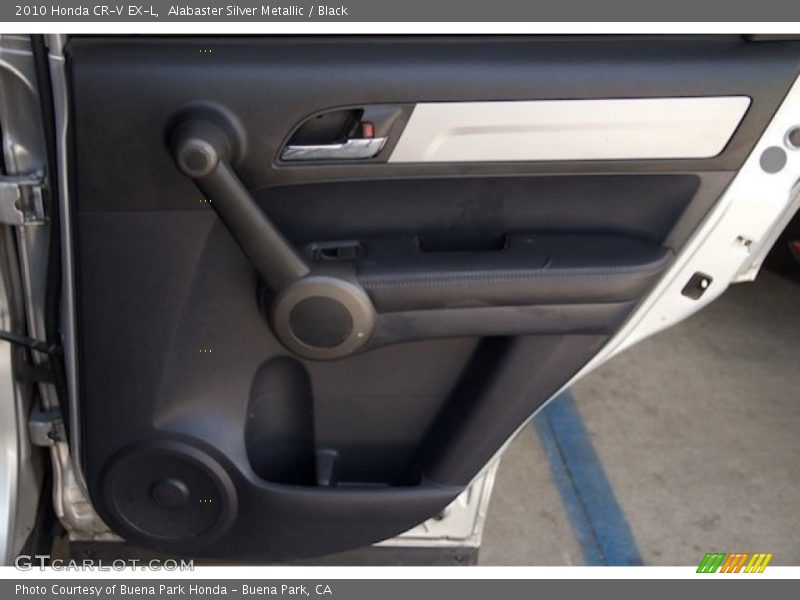 Alabaster Silver Metallic / Black 2010 Honda CR-V EX-L