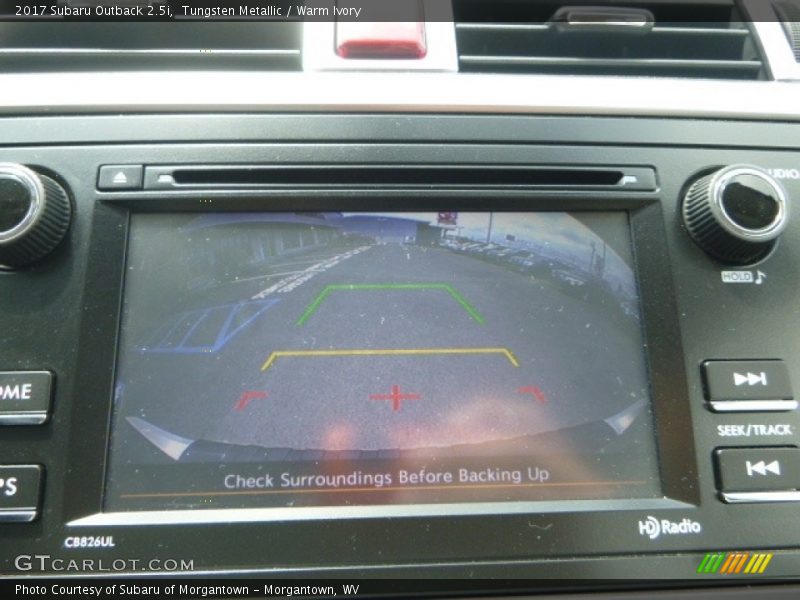 Tungsten Metallic / Warm Ivory 2017 Subaru Outback 2.5i