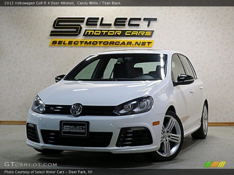 Candy White / Titan Black 2013 Volkswagen Golf R 4 Door 4Motion