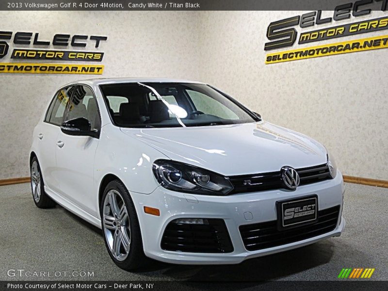 Candy White / Titan Black 2013 Volkswagen Golf R 4 Door 4Motion