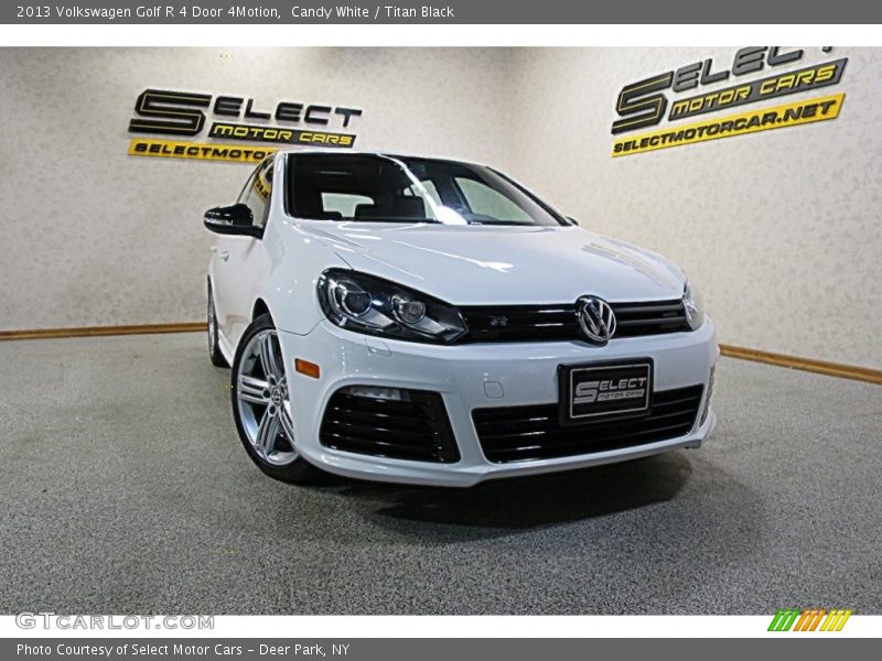 Candy White / Titan Black 2013 Volkswagen Golf R 4 Door 4Motion