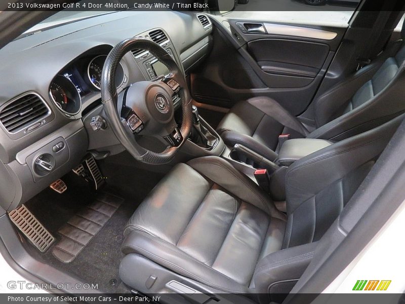 Candy White / Titan Black 2013 Volkswagen Golf R 4 Door 4Motion