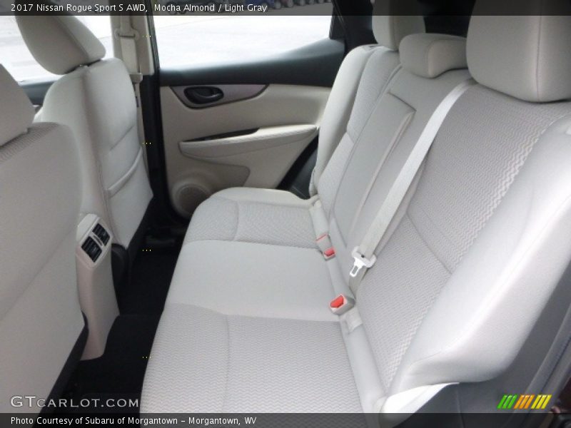 Rear Seat of 2017 Rogue Sport S AWD