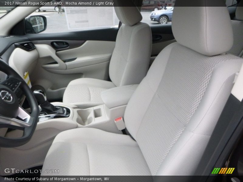  2017 Rogue Sport S AWD Light Gray Interior