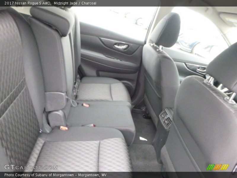 Midnight Jade / Charcoal 2017 Nissan Rogue S AWD