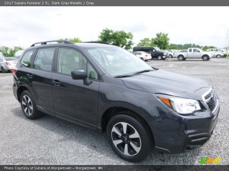 Dark Gray Metallic / Gray 2017 Subaru Forester 2.5i