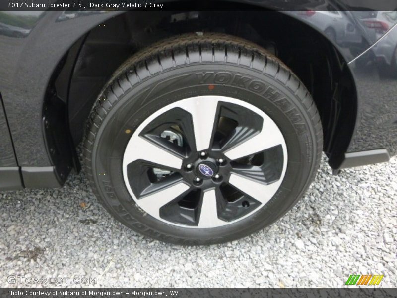 Dark Gray Metallic / Gray 2017 Subaru Forester 2.5i